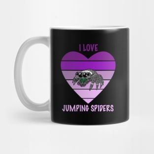 I Love Jumping Spiders Mug